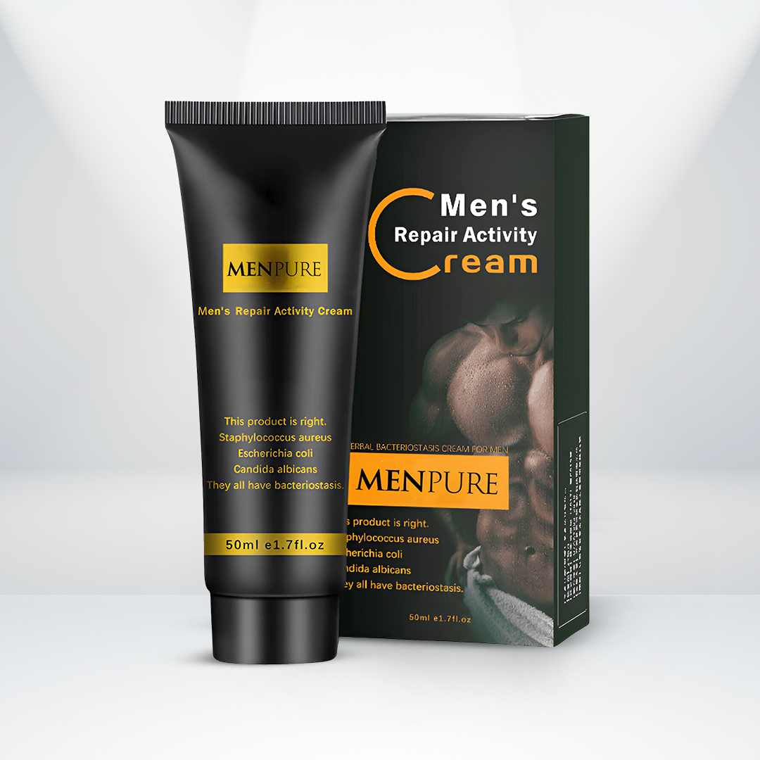 Menpure Mens Repair Activity Cream | Gain Size Fast and Stay Rock-Hard for Hours!